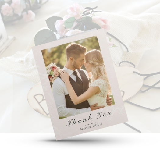 Wedding thank you card